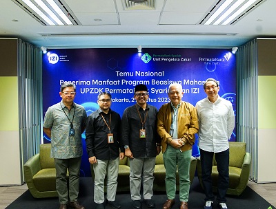 UPZDK PermataBank Syariah dan IZI Gelar Silaturahmi Penerima Beasiswa