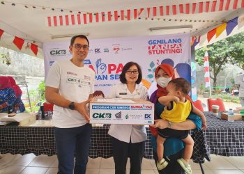 Ikut Tekan Angka Stunting,  CKB Logistics Luncurkan Program CSR Bunda Pas