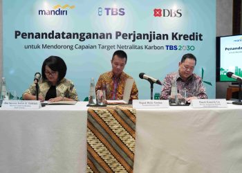 Bank Mandiri dan Bank DBS Indonesia Berikan Kredit TBS Energi Utama