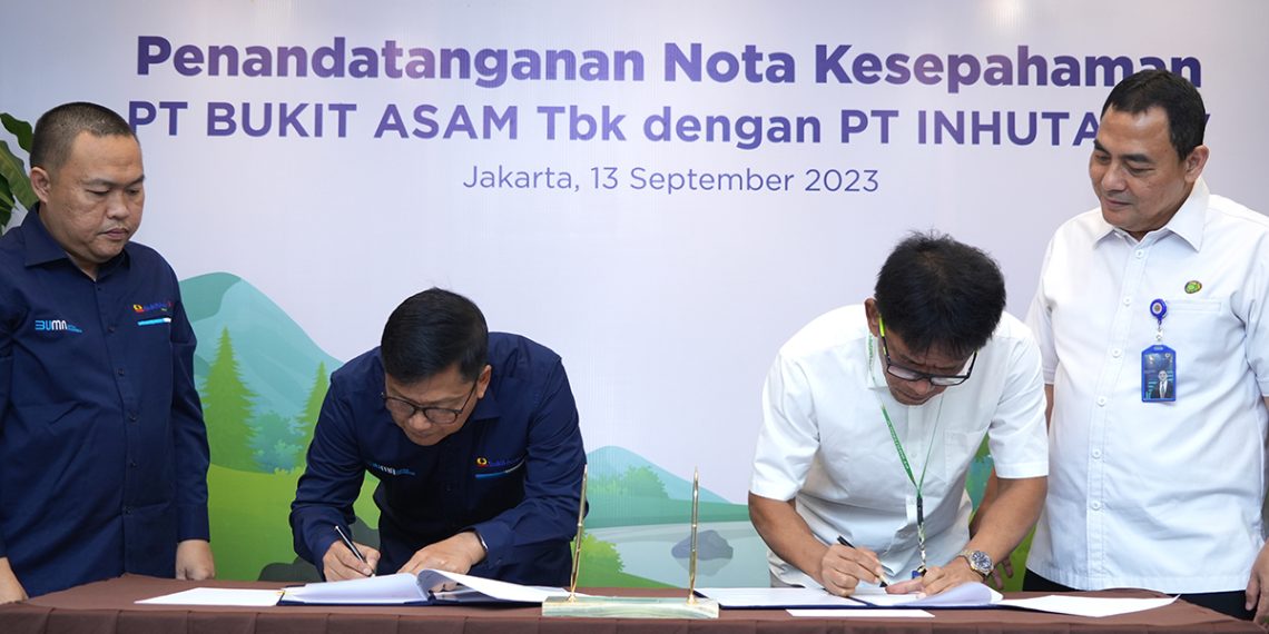 PTBA dan Inhutani V Bersinergi untuk Pembangunan Berkelanjutan