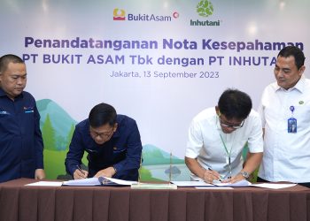 PTBA dan Inhutani V Bersinergi untuk Pembangunan Berkelanjutan