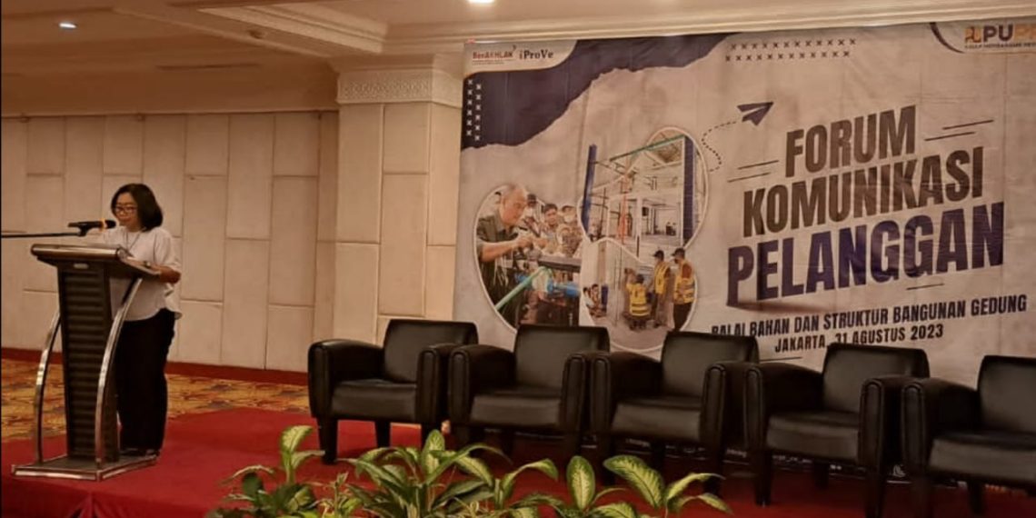 PUPR Gelar Temu Pelanggan Balai Bahan dan Struktur Bangunan Gedung