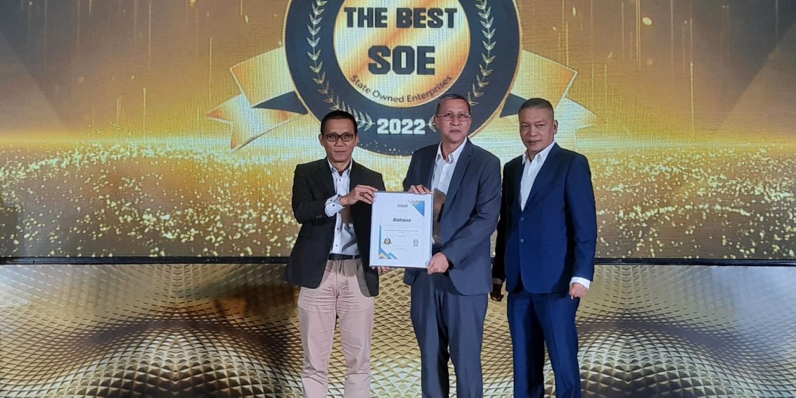 DAHANA Sabet Penghargaan Excellence Financial Performance 2022