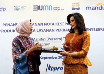 Gaet ASDP, Bank Mandiri Perkuat Layanan Perbankan di Sektor Penyeberangan
