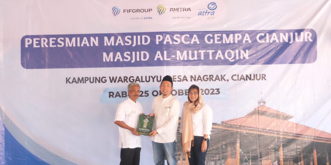 FIFGROUP & Asuransi Astra Resmikan Masjid Al-Muttaqin