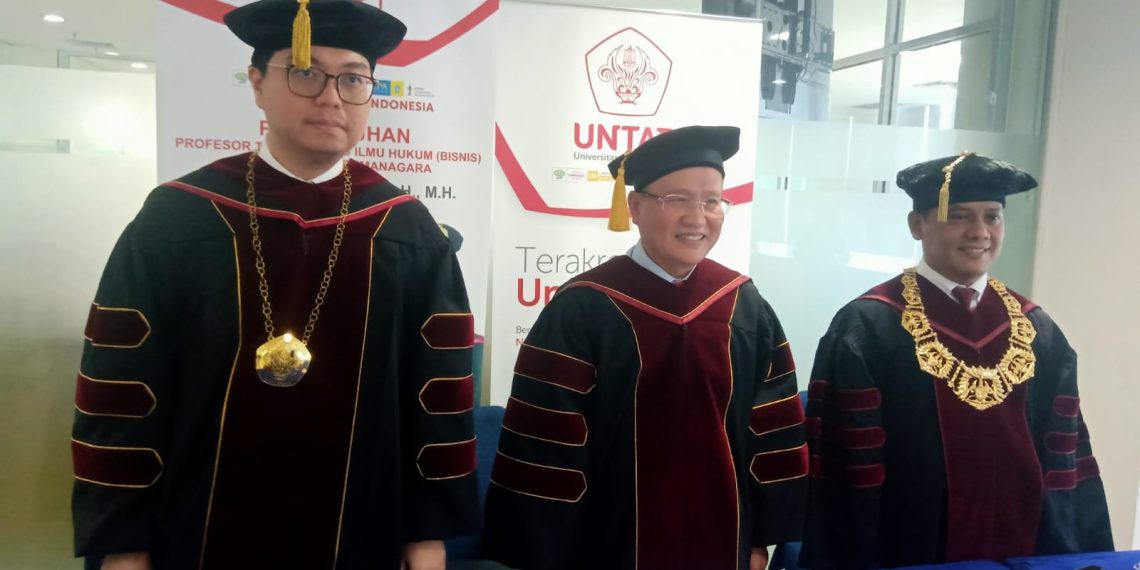 Fakultas Hukum Universitas Tarumanagara Kukuhkan Guru Besar Bidang Hukum Bisnis