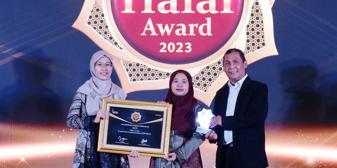 Aice Group Menangkan Penghargaan Top Halal 2023