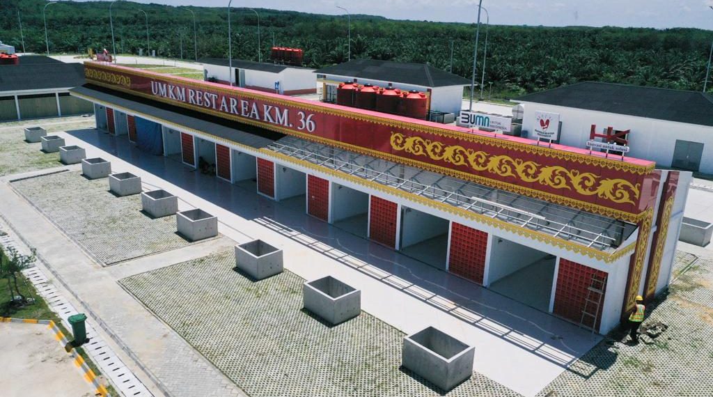 Rest Area Tol Pekanbaru-Bangkinang Segera dapat Digunakan oleh Pengguna