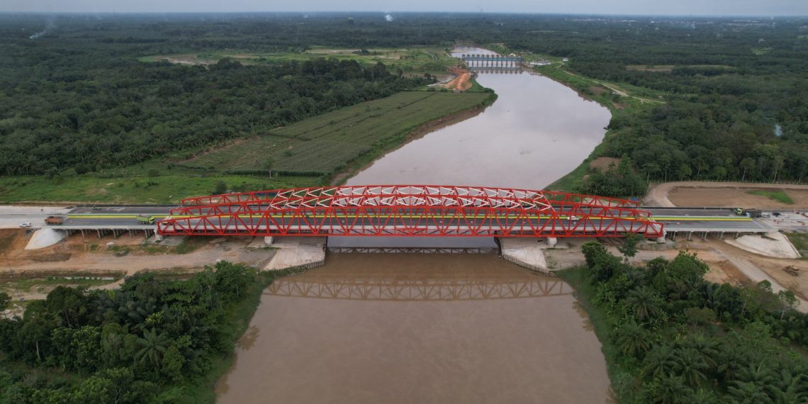 Pembangunan Tol Trans Sumatra Melesat Signifikan