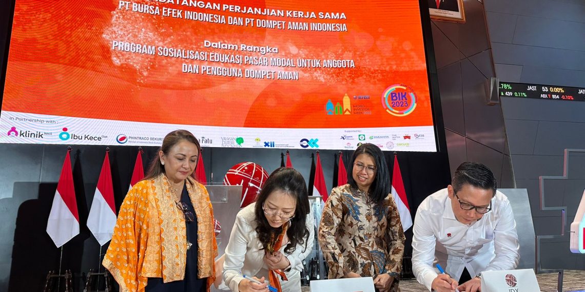 Percepat Literasi Keuangan di Indonesia, BEI Gandeng Dompet Aman Luncurkan Aman Financial Literacy