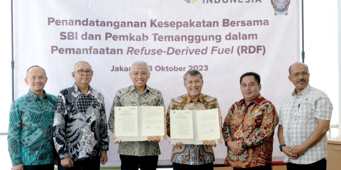 SBI Gaet Pemkab Temanggung Teken Kerja Sama Pemanfaatan RDF dari TPST Sanggrahan