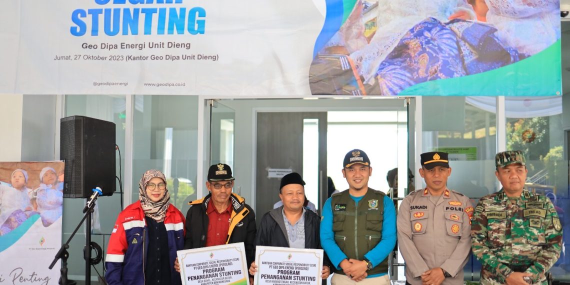 Komitmen Tekan Stunting, GeoDipa Gelar Pengobatan Gratis bagi Anak dan Ibu Hamil