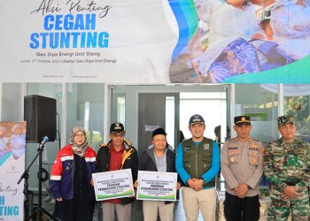 Komitmen Tekan Stunting, GeoDipa Gelar Pengobatan Gratis bagi Anak dan Ibu Hamil