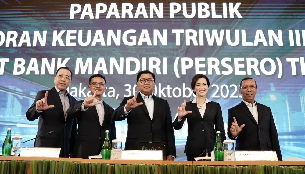 Naik 27,4%, Bank Mandiri Gaet Laba Bersih Kuartal III hingga Rp39,1 Triliun