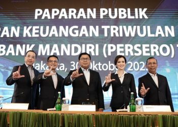 Naik 27,4%, Bank Mandiri Gaet Laba Bersih Kuartal III hingga Rp39,1 Triliun