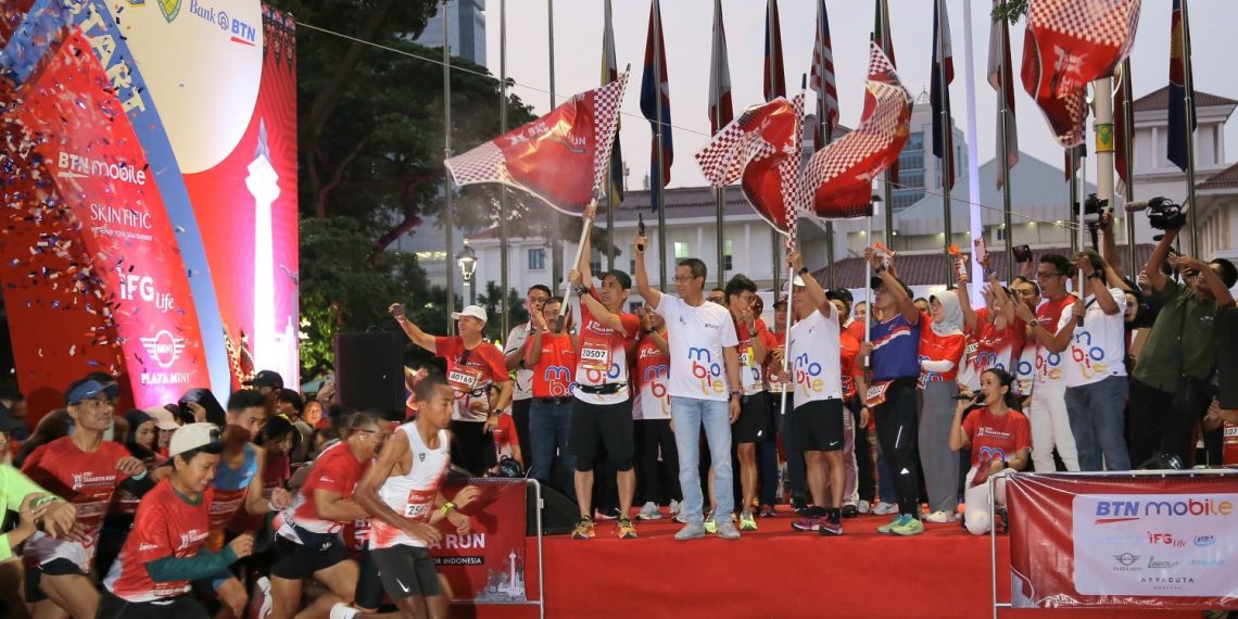 Keren! Diikuti 12.600 Pelari, BTN Sukses Gelar BTN Jakarta Run 2023