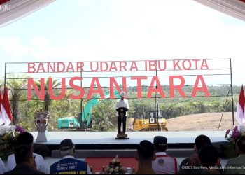 Jokowi Groundbreaking 10 Proyek Senilai Rp 12,5 T di IKN Nusantara