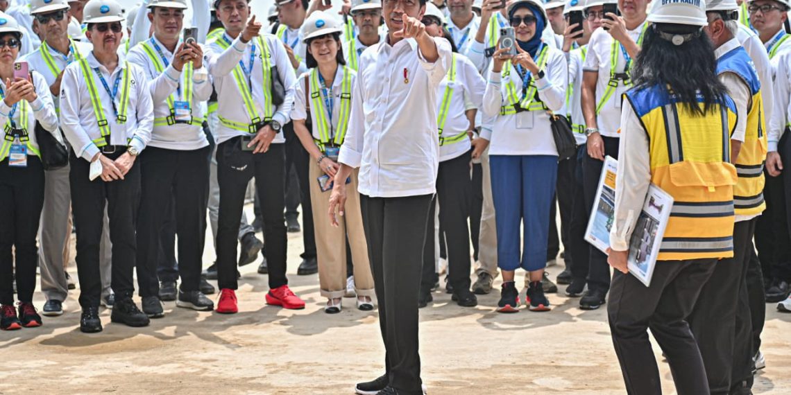 Dampingi Presiden Jokowi di IKN Nusantara, Menteri Basuki: Progres Melebihi Target