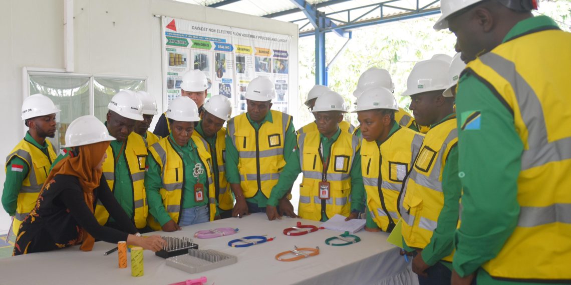 Delegasi Tanzania Kunjungi Pabrik DAHANA
