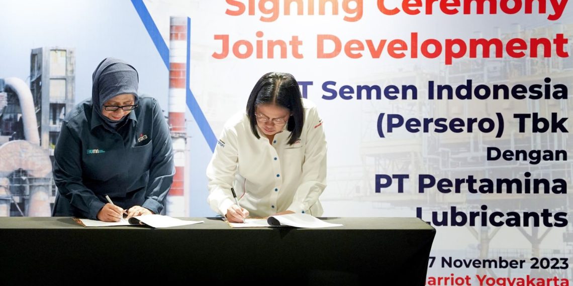 Perkuat TKDN, SIG Gandeng PTPL Kembangkan Pelumas Industri