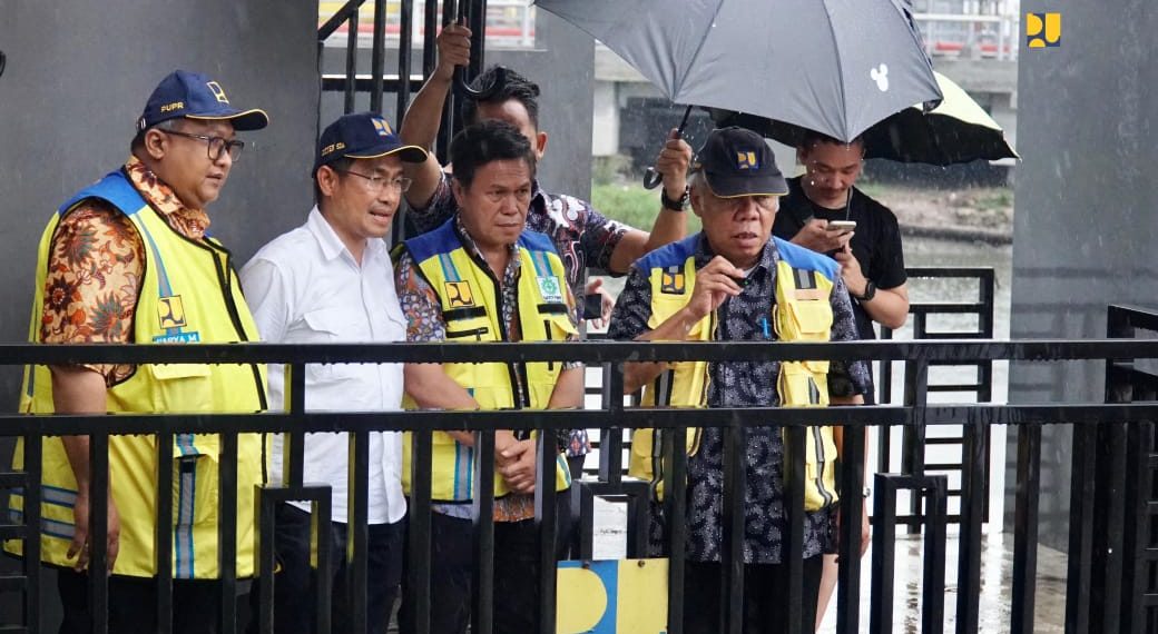 Menteri Basuki Instruksikan Optimalisasi Infrastruktur Pengendali Banjir Kota Semarang