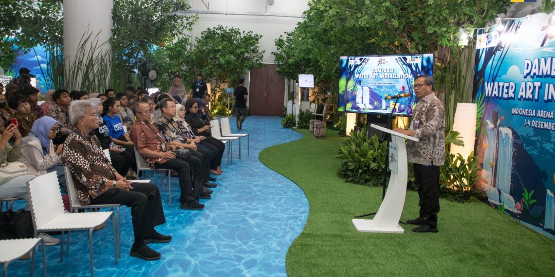 Kementerian PUPR Gelar Pameran Water Art Installation