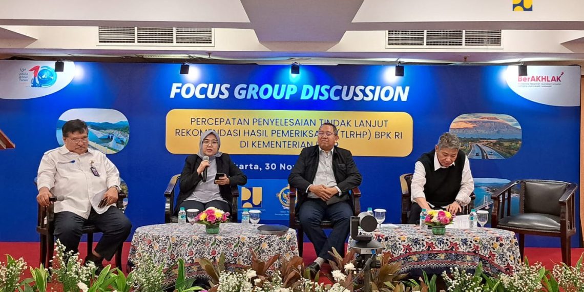 Kementerian PUPR Tindaklanjuti Rekomendasi BPK RI