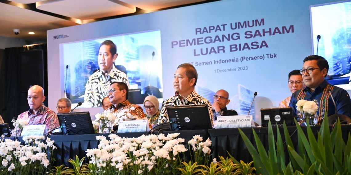 RUPSLB SMGR Sepakat Angkat Budi Waseso Jadi Komisaris Utama