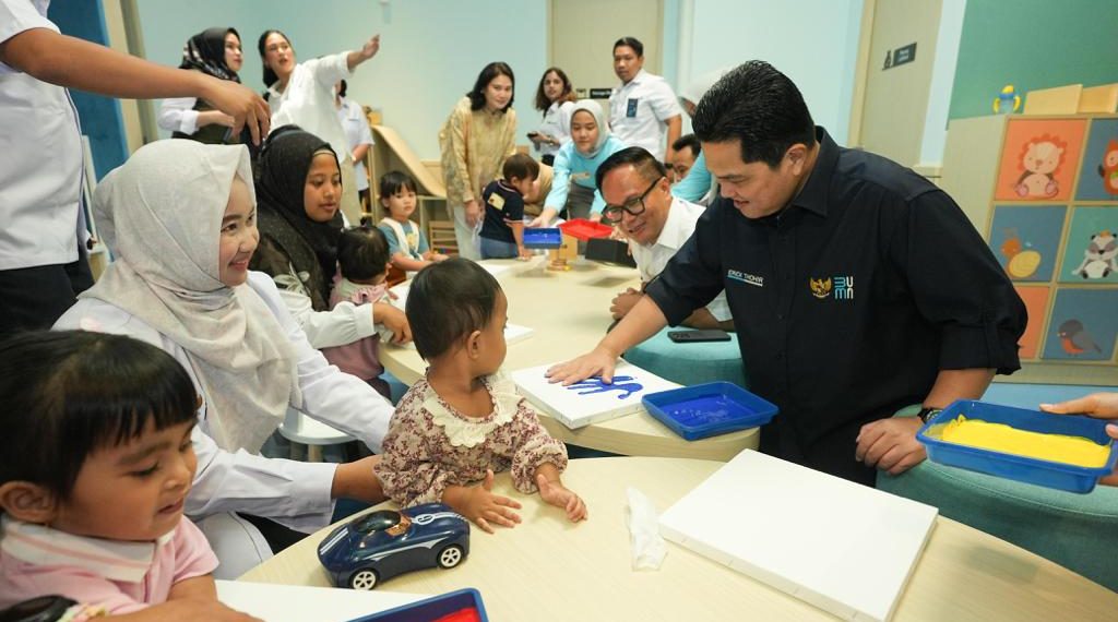 Kado Erick untuk Hari Ibu: Luncurkan Fasilitas Daycare di KBUMN