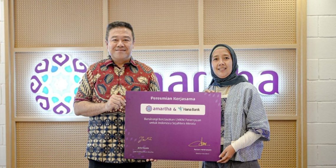 Amartha Gandeng Hana Bank Genjot Inklusivitas Permodalan UMKM Perempuan