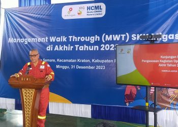 Produksi Gas HCML On Track Sepanjang Tahun 2023