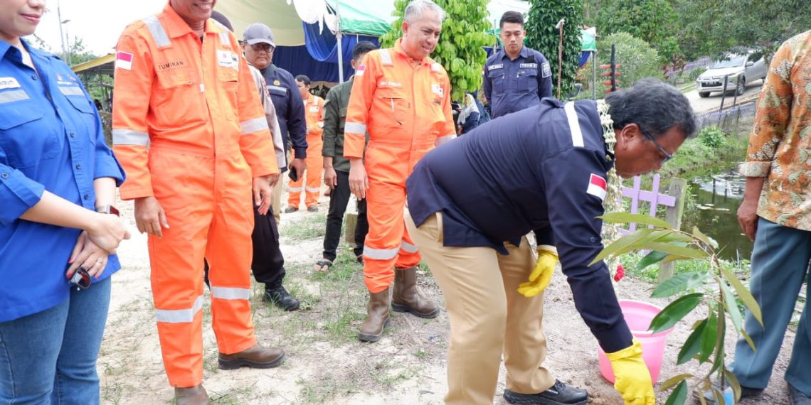 Wakil Kepala SKK Migas Pantau Pengeboran Sumur Pamaguan 78 PT Pertamina Hulu Sanga Sanga