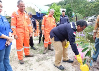 Wakil Kepala SKK Migas Pantau Pengeboran Sumur Pamaguan 78 PT Pertamina Hulu Sanga Sanga