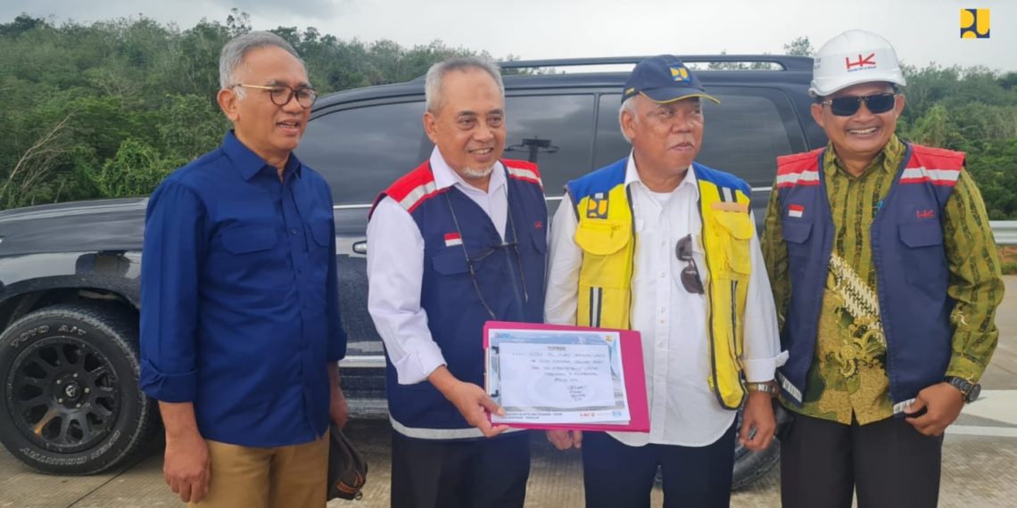 Kementerian PUPR Targetkan Jalan Tol Padang – Sicincin Fungsional Juli 2024
