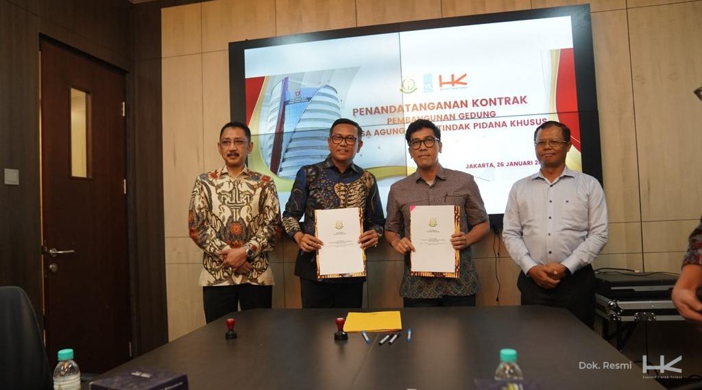 Hutama Karya Raih Kontrak Pembangunan Budidaya Udang dan Gedung Jampidsus