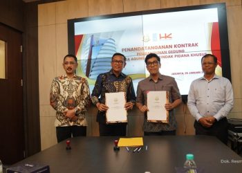 Hutama Karya Raih Kontrak Pembangunan Budidaya Udang dan Gedung Jampidsus