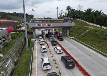 Trafik Kendaraan Lintasi JTTS Selama Nataru Naik 52%