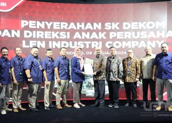 Len Industri Rombak Direksi dan Komisaris Anak Usaha