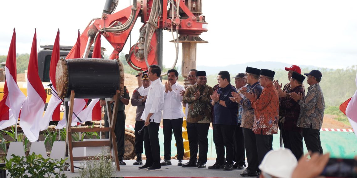 Groundbreaking Masjid Negara IKN Garapan Hutama Karya