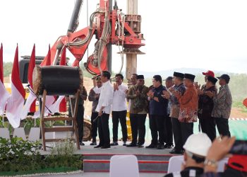 Groundbreaking Masjid Negara IKN Garapan Hutama Karya