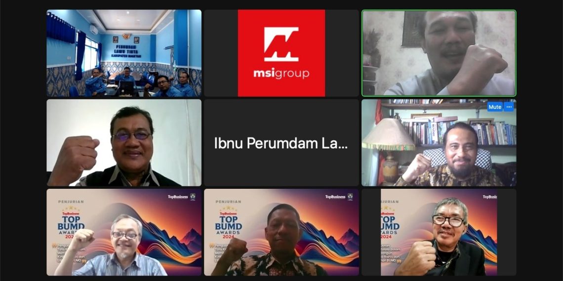 Tetap Solid, Perumdam Lawu Tirta Kembali Kandidat Peraih TOP BUMD Awards 2024