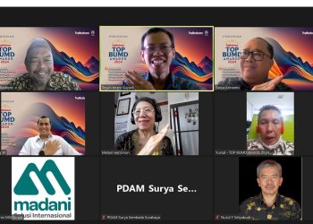 Kinerja dan Tata Kelola Mentereng, PDAM Surya Sembada Jadi Finalis TOP BUMD Awards 2024