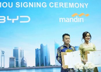 Bank Mandiri Fasilitasi Pembiayaan Kendaraan Listrik BYD