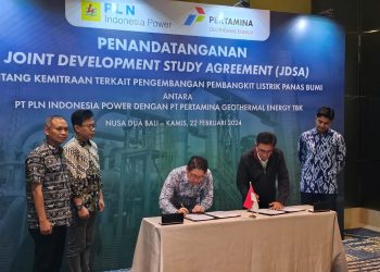 PT Pertamina Geothermal Energy Tbk dan PT PLN IP Jalin Kemitraan Strategis melalui Co-Generation