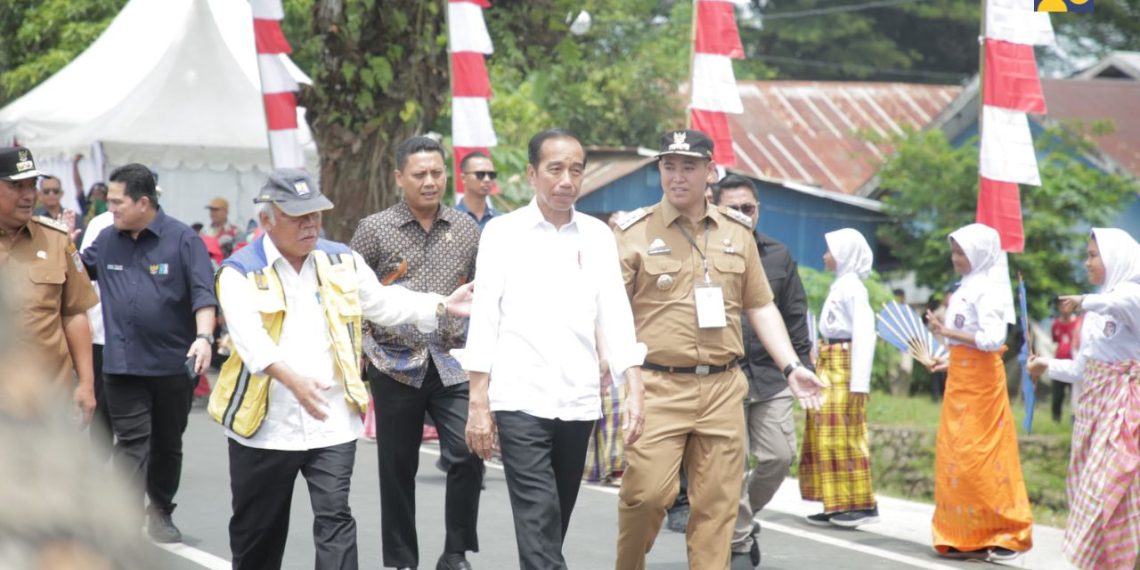 Presiden Jokowi Resmikan 27 Ruas Inpres Jalan Daerah di Sulawesi Selatan Senilai Rp669 Miliar