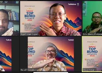 Kinerja Sehat dan Inovasi Mengkilap, BPRS Tani Tubaba Masuk TOP BUMD Awards 2024