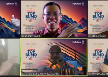 Perumda Paljaya Jadi Kandidat BUMD Terbaik di Indonesia di Ajang TOP BUMD Awards 2024