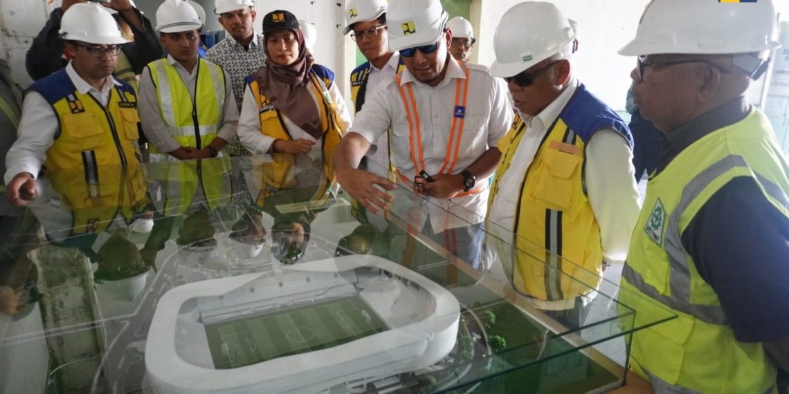 Kementerian PUPR Rehabilitasi dan Renovasi Stadion Teladan di Medan