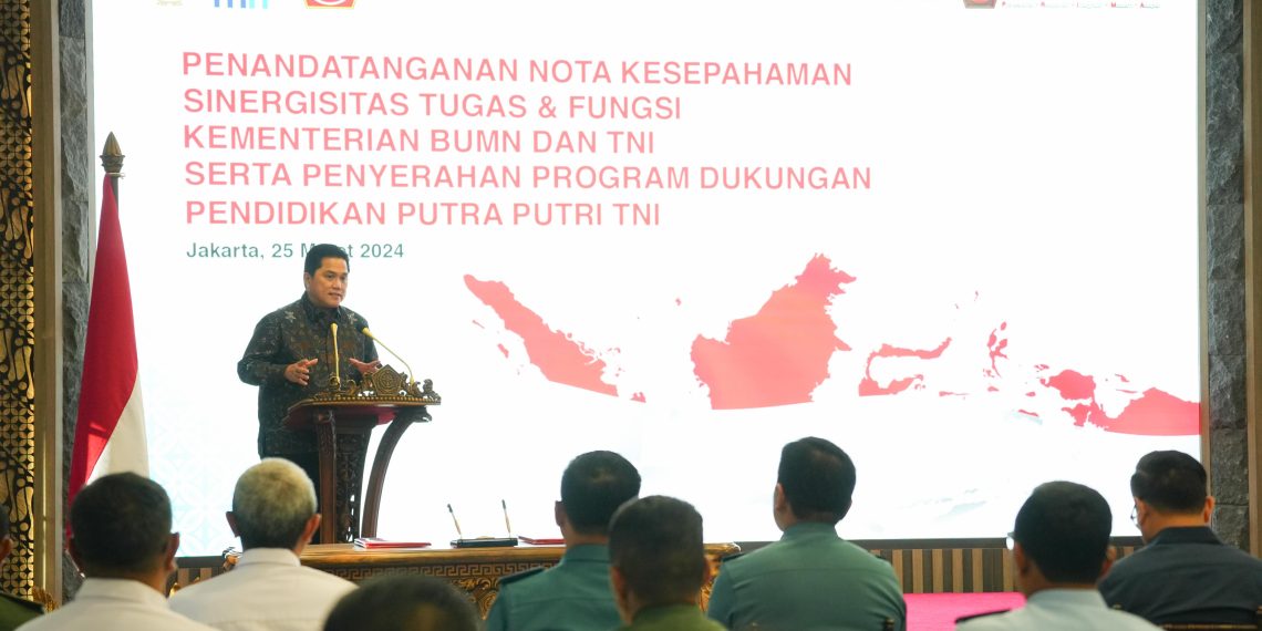 BUMN Perkuat sinergi dengan TNI