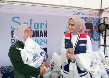 HK Meriahkan Safari Ramadhan BUMN di Lampung Tengah